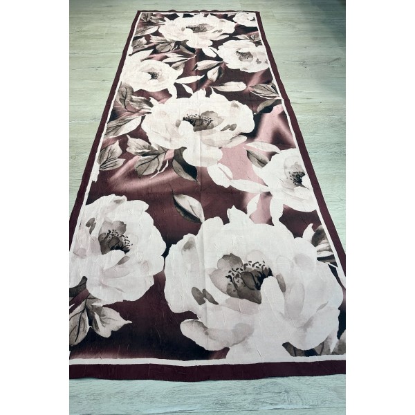 Desenli Bambu Şal 027BG